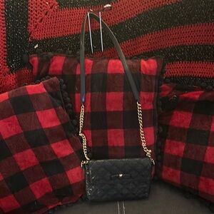 Marc Jacobs Black and Gold Crossbody Bag